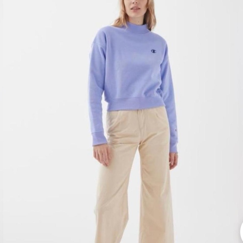 Champion Sky Blue Periwinkle Crewneck Sweatshirt - Picture 2 of 6